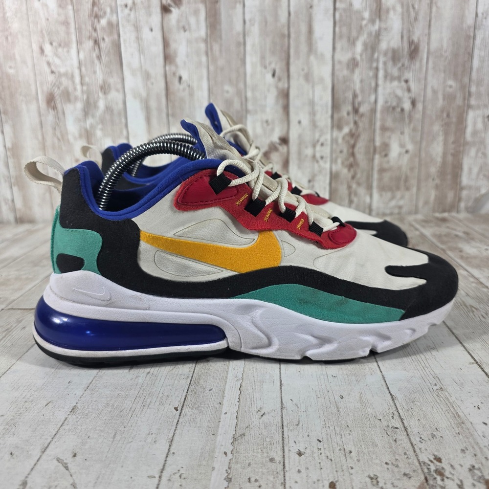 Nike Air Max 270 React Mens Shoes Multi Color AO4971-002 Size 8.5